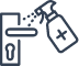 お客様ごとの設備の清掃・消毒